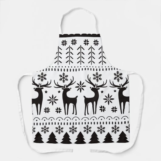 Modernes Kunsthistorisches Rentier Schürze (Vorderseite)