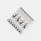 Modernes Kunsthistorisches Rentier Serviette (Ecke)