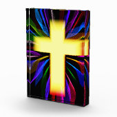 Modernes Kunstkreuz Fotoblock (Rechts)