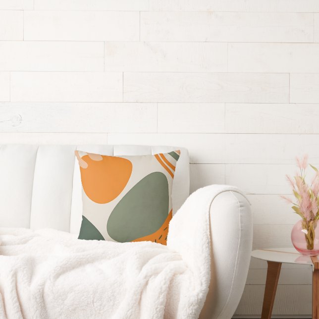 Modernes, künstlerisches Dekorationskissen Kissen (Liege)