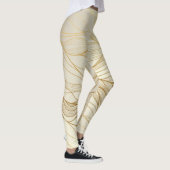 Modernes künstlerisches Design Leggings (Rechts)