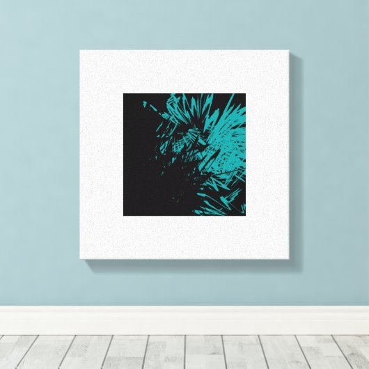 Modernes künstlerisches Design Leinwanddruck (Insitu (Holzboden))