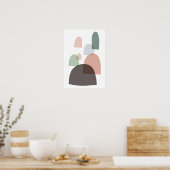 Modernes Kunstposter aus dem Mittelalter Poster (Küche)