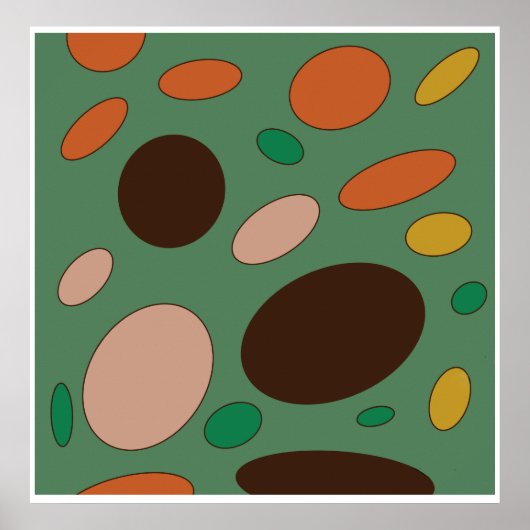 Modernes Kunstposter Poster (Vorne)