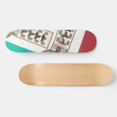 Modernes Kunstwerk der New Yorker Architektur Skateboard (Horizontal)