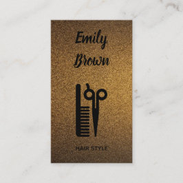 Modernes Kupfergold beruflicher Luxus Visitenkarte