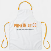 Modernes Kürbisgewürz ist mein Lieblingsjahresange Schürze (Vorderseite)