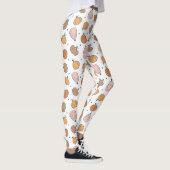 Modernes Kürbismuster - Leggings (Rechts)