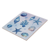 Modernes Küstenmeer - Muster Schönen Ozean Fliese (Seite)