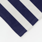 Modernes Lake House Individuelle Name Script | Nav Fleecedecke (Ecke)