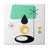 Modernes Lampendesign aus der Mitte des Jahrhunder Fliese (Vorderseite)