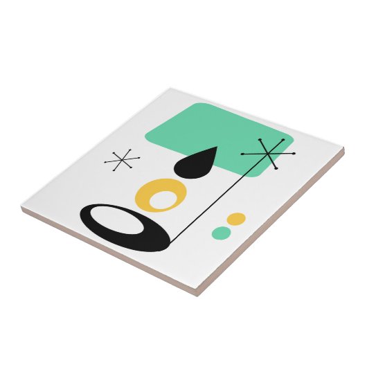 Modernes Lampendesign aus der Mitte des Jahrhunder Fliese (Seite)