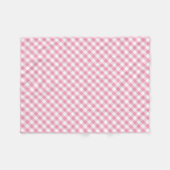 Modernes Land-Gingham-Karo-Muster Fleecedecke (Vorderseite (Horizontal))