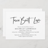 Modernes Lässiges, lustiges und spielerisches Brau Einladung (Vorne/Hinten)