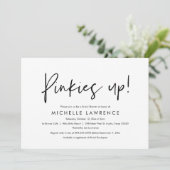 Modernes Lässiges, lustiges und spielerisches Brau Einladung (Stehend Vorderseite)