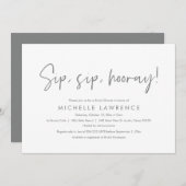 Modernes Lässiges, lustiges und spielerisches Brau Einladung (Vorne/Hinten)