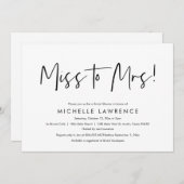 Modernes Lässiges, lustiges und spielerisches Brau Einladung (Vorne/Hinten)