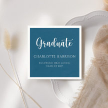 Modernes Lässiges Skriptpapier für Abschluss