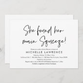 Modernes Lässiges und lustiges Brautparty Beach Pa Einladung (Vorne/Hinten)