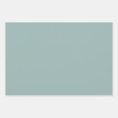 Modernes Lavendel Grau Sommer Grün Muster Geschenkpapier Set (Vorderseite 2)