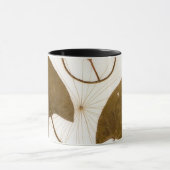 Modernes Leaf Design aus dem Mittelalter Tasse (Zentrum)