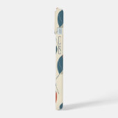 Modernes Leaf Motif iPhone 15 Hülle (Linke Seite)