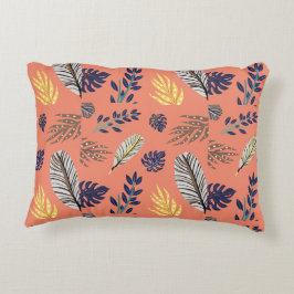 Modernes Leaf Muster Wohngestaltung Throw & Fleece Dekokissen