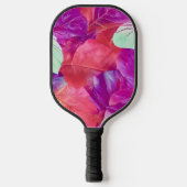 Modernes Leafdesign-Muster Pickleball Schläger (Vorderseite)
