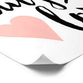 Modernes Leben, Lachen, Liebe Print (8.5 x 11) Poster (Ecke)