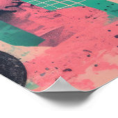 Modernes Leben Poster (Ecke)