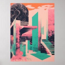 Modernes Leben Poster