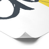 Modernes, lebendiges, kühnes Grafikdesign von Good Poster (Ecke)