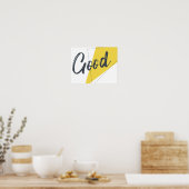 Modernes, lebendiges, kühnes Grafikdesign von Good Poster (Küche)