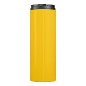 Modernes, lebendiges Personalisiertes Monogramm - Thermosbecher (Rückseite)