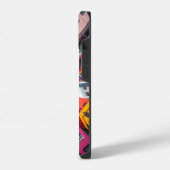 Modernes & lebendiges Stadtbild Handy-Fall alles i iPhone Hülle (Linke Seite)