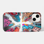 Modernes & lebendiges Stadtbild Handy-Fall alles i iPhone Hülle (Rückseite (Horizontal))