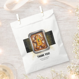 Modernes Lebkuchen in Pan Baby Dusche Geschenktütchen