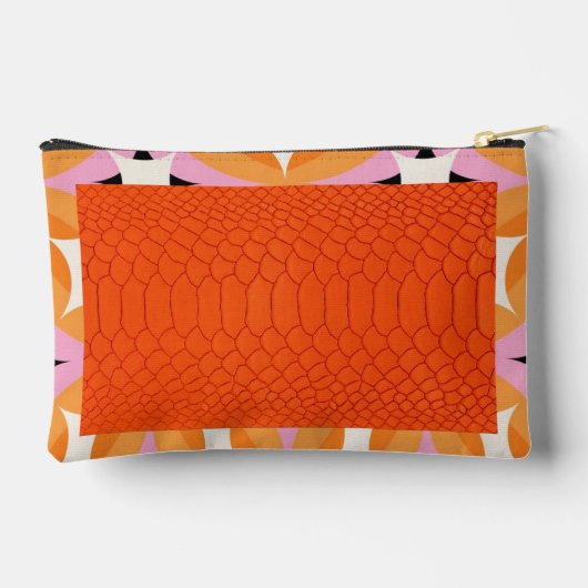 Modernes Leder Zubehörtasche (Rückseite)