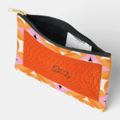 Modernes Leder Zubehörtasche (Offen)