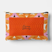 Modernes Leder Zubehörtasche (Vorderseite)