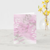 Modernes leerer Blumenbezugskartengeschirr Karte (Gelbe Blume)
