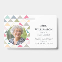 Modernes Lehrerpädagogik Foto ID Farblich