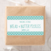 Modernes, leicht Aquamarines und weißes Konservens (Insitu)