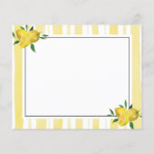 Modernes Lemon Brautparty Rezept (Rückseite)