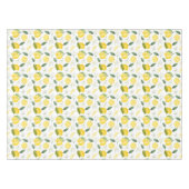 Modernes Lemon-Muster Tischdecke (Vorderseite (Horizontal))