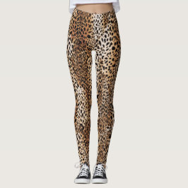 Modernes Leopard-Design Leggings