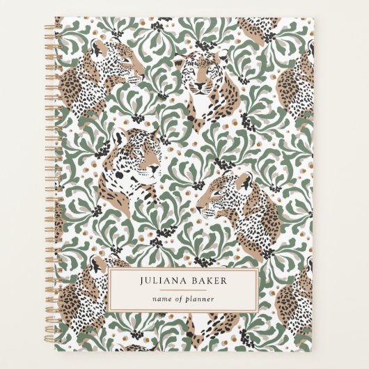 Modernes Leopard-Foliage Planer (Vorderseite)