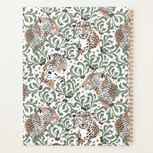 Modernes Leopard-Foliage Planer (Rückseite)