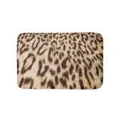 Modernes Leopard Fur Design Badematte (Vorderseite)