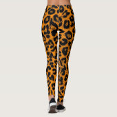 Modernes Leopard-Skin-Muster #13 Leggings (Rückseite)